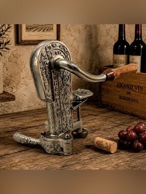 Rogar Champion Centennial 1897-1997 Wine Corker Corkscrew Counter Mount Vintage